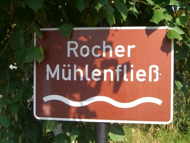 Mühlenwegbrücke / Rocher Mühlenfließ