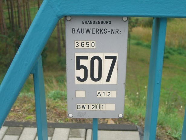 Beeskower Chausseebrücke / A 12 Berlin - Frankfurt Oder