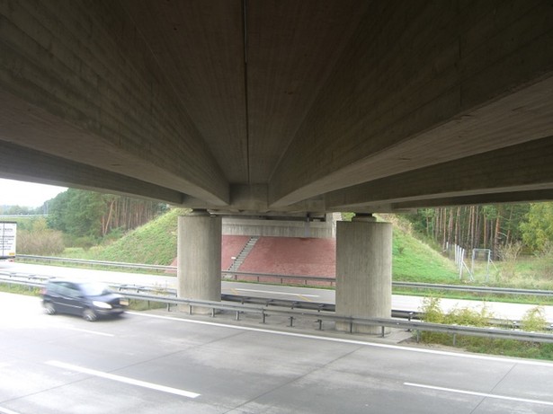 L 41 Autostraßenbrücke OU Fürstenwalde SO / A 12 Berlin - Frankfurt Oder
