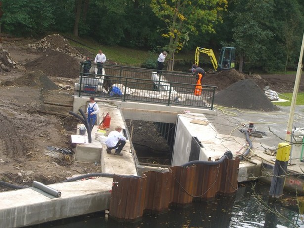 Schleusenzufahrtbrücke / Schleusenumlauf Storkower Kanal