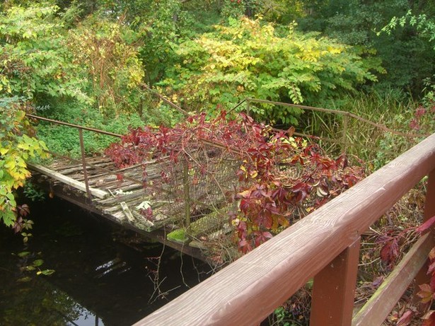 ehem. Grungstückszugangsbrücke / Verbindungsgraben