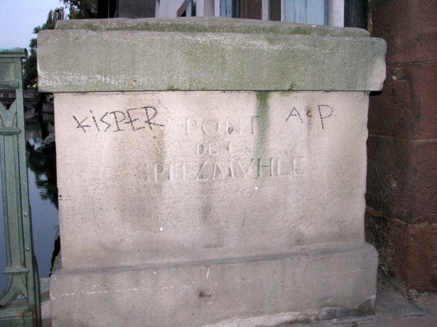Pont de la Spitzmühle