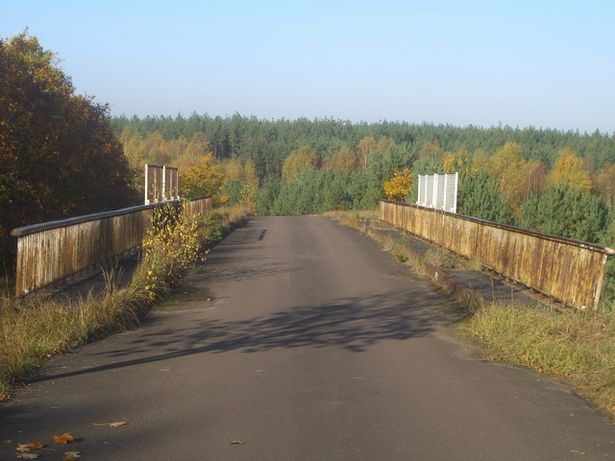 Waldwegstraßenbrücke / EU der Strecke Schönefeld - Potsdam