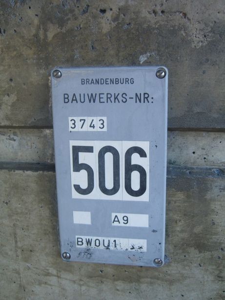 Berliner Straßenbrücke / Autobahn A 9 Berlin - München