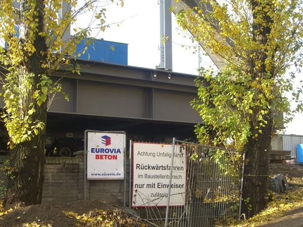 1 Tag vor dem Wechsel eines Überbaus