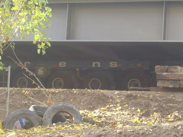 1 Tag vor dem Wechsel eines Überbaus