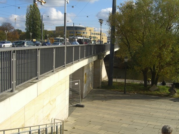 Lange Brücke( Friedrich Ebert Straße) Havel südlich der Freundchaftsinsel