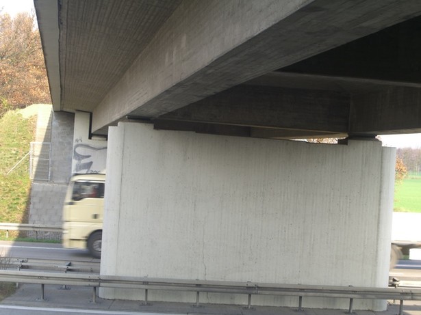 Dorfstraßenbrücke südl. Fahlhorst / Autobahn A 10 Berliner Ring