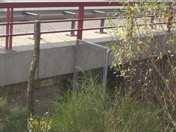 A 10 Brücke Berliner Ring im Südabschnitt / Graben nahe Pechpfuhl