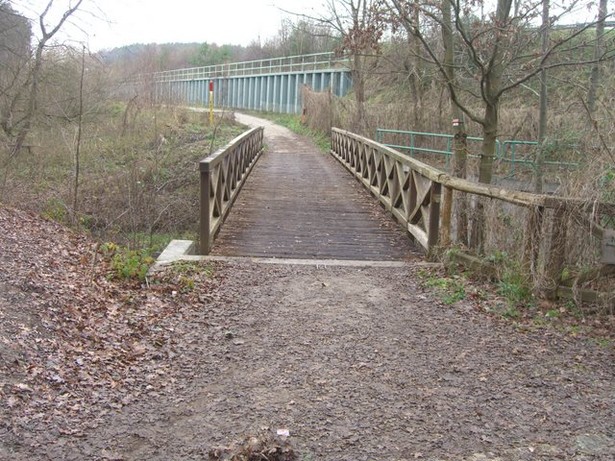 Rad- und Fußwegbrücke / Glasowbach