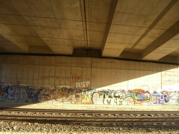 Autobahn A 10 Berliner Ring Brücke / EU Strecke Berlin - Elsterwerda