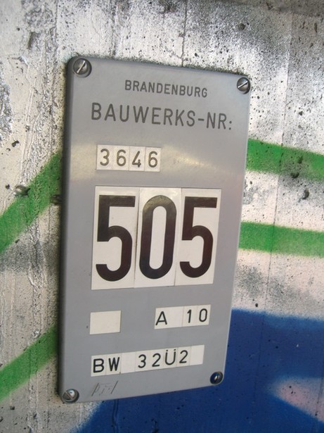 Eschenwegstraßenbrücke / Autobahn A 10 Berliner Ring