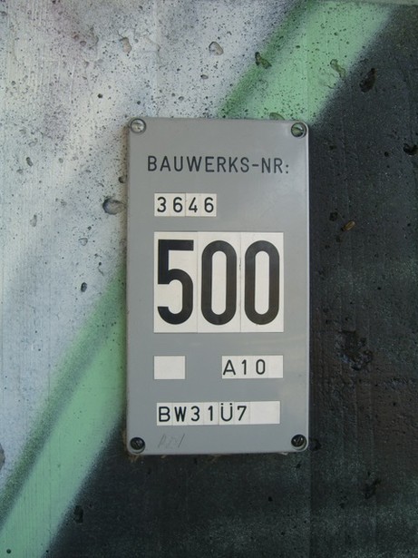 Großkienitzfeldwegstraßenbrücke / Autobahn A 10 Berliner Ring