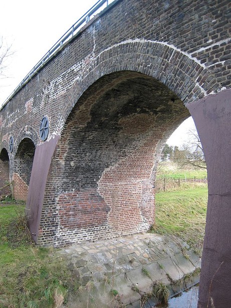 Bogen über die Emscher von Südwesten