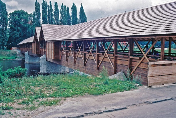 Drevený most Dolný Kubín