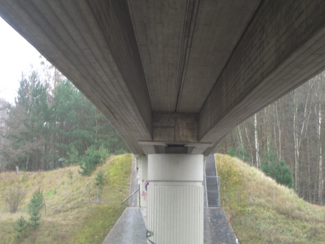 Waldstraßenbrücke / Autobahn A 115 ( Avus )