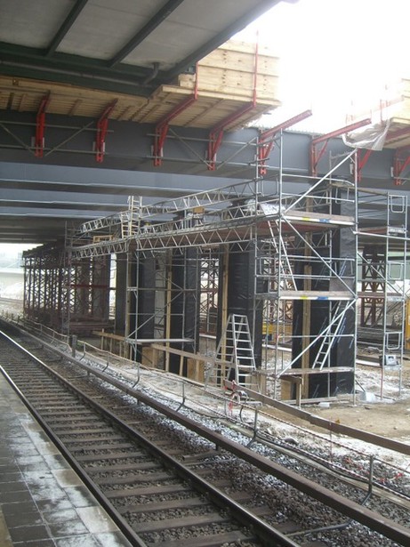 Bautenstandsbilder in der Umbauzeit