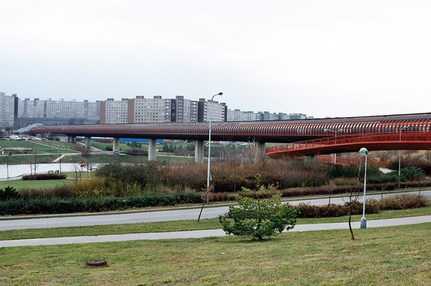 U-Bahn-Brücke/Praha