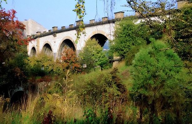 Viadukt Hlubočepy/oberer