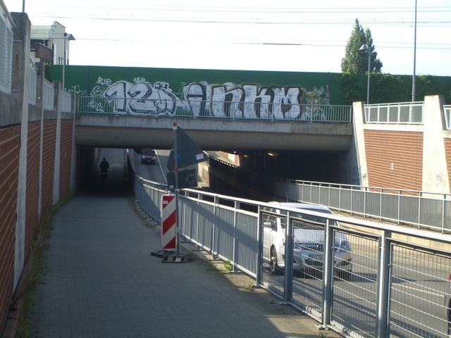  EÜ Strecke Bln. - Han. und 2 Straßen / Straße Grünauer Weg 