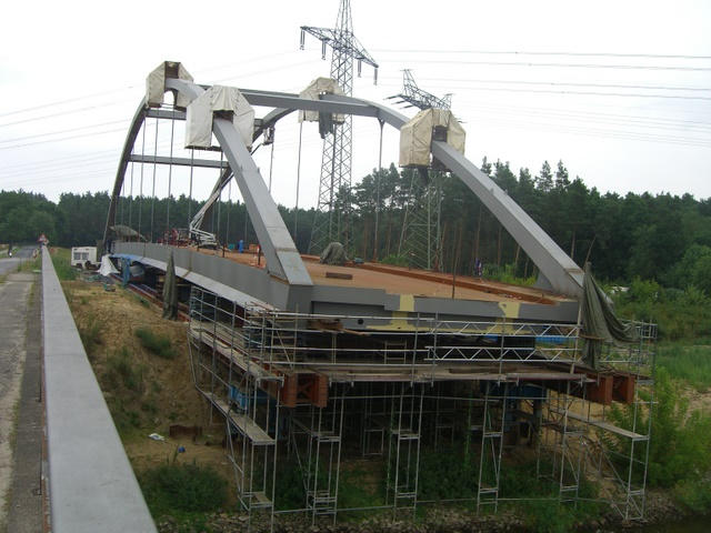  Neue Wusterwitzer Straßenbrücke / Elbe Havel Kanal 