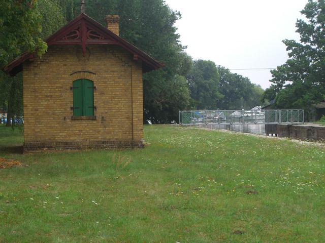  SO Fußwegbrücke Schleuse Plaue Dorotheenhof / Alter Kanal 