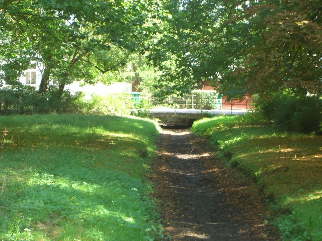 Straßenbrücke Brahmbuschstraße / Nuthezulaufgraben