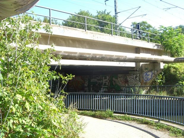  EÜ Strecke Berlin - Magdeburg u.a. / Havel an der Insel Goße Planitz 