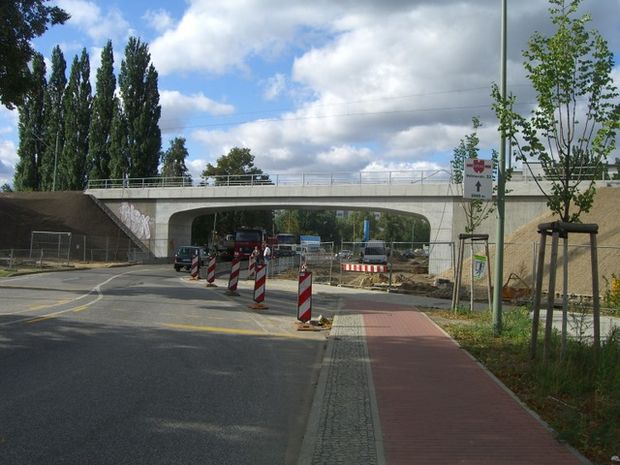 EÜ Strecke vom BAR NO nach Berlin Adlershof / Glienicker Weg