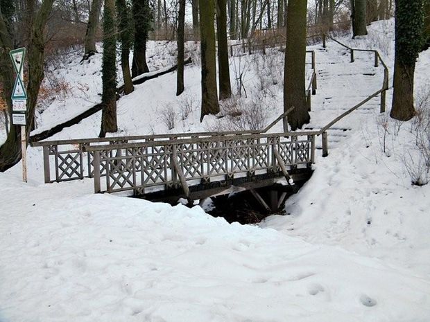 Archivnummer BAS 48457 Fußwegbrücke nordwestlich Schloß Glienicke