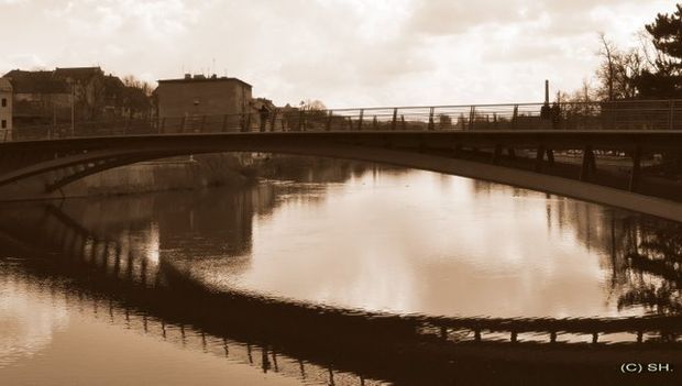 Altstadtbrücke / Neiße in Görlitz