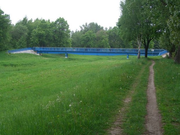  Rad- und Fußwegbrücke / Schwarze Elster