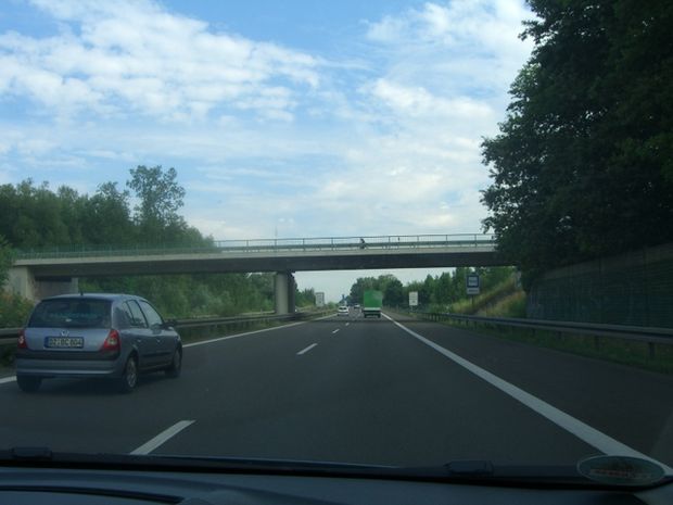 Schönower Chausseebrücke / A 11Autobahn Berlin - Stettin