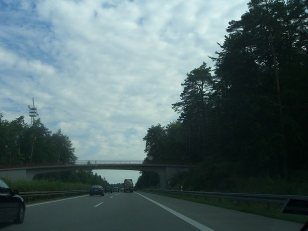 Ützdorfer Weg Brücke / A11 Autobahn Berlin - Stettin