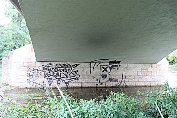 L 1108 Straßenbrücke in Orlamünde / Saale