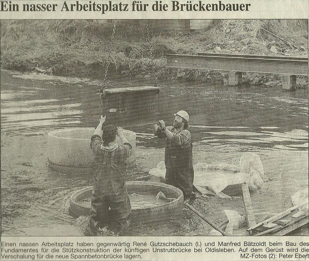 L2287 Straßenbrücke der Helderunger Straße / Unstrut