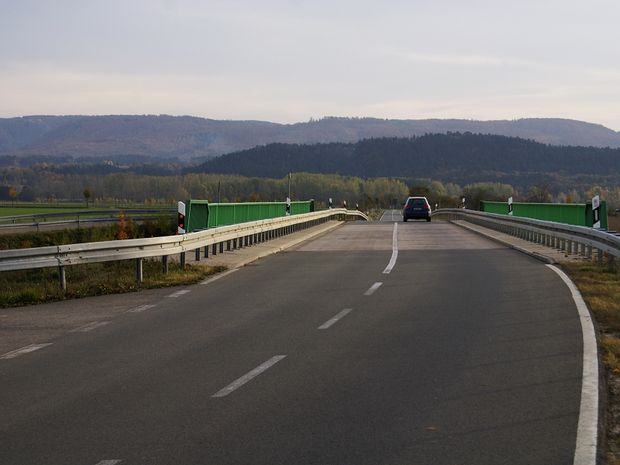 K 1348 Blankenburger Straßenbrücke / Bundesstraße B 6 neu
