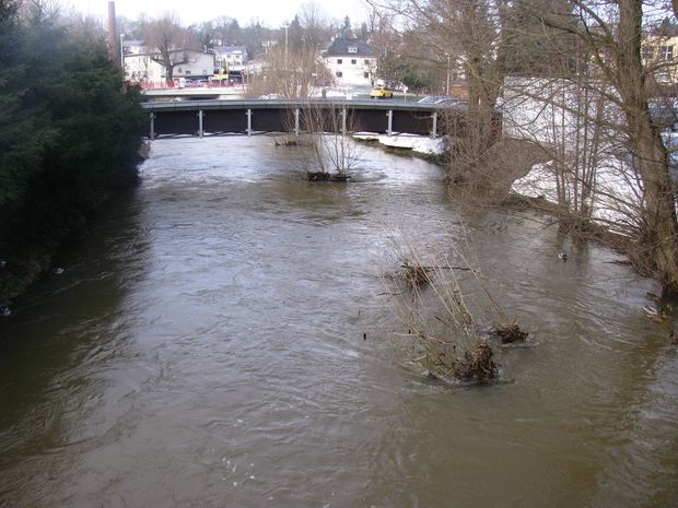 Rad- und Fußwegbrücke am Westbahnhof / Wisenta