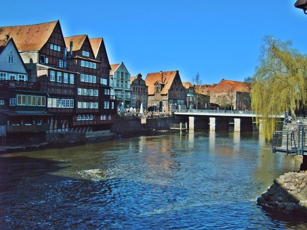 Lüner Straßenbrücke / Ilmenau