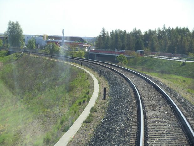 B189 Pritzwalker Straßenbrücke / A 19 Wittstock - Rostock , die rechte Brücke auf dem Bild