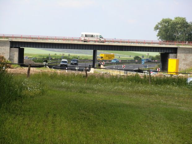 Autobahnbrücke A 10 Berliner Ring / A 11 Berlin - Stettin