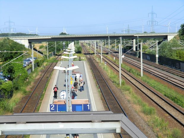 B 273 Hamburger Straßenbrücke / EU Strecke Berlin - Rathenow