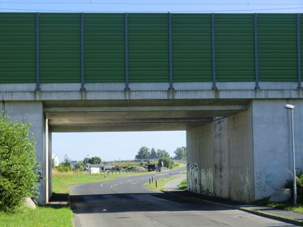 EÜ Strecke Berlin - Rathenow - Hannover ( ICE ) / Zeestower Straße