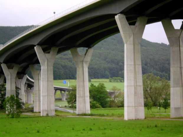 A 71 Autobahnbrücke / Werratal