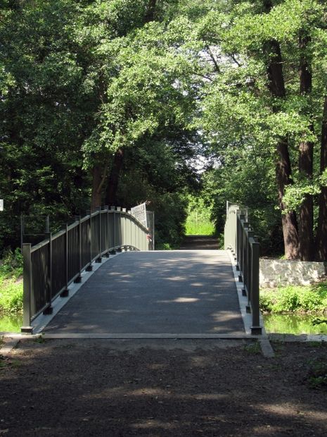 Inselbrücke Nordkanal Jungfernheideteich