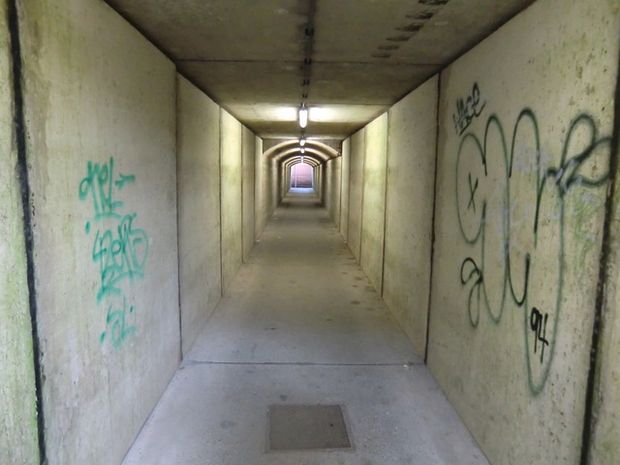 EÜ Strecke Berlin - Dessau / Fußweg Friedhofsgasse - Güterbahnhof