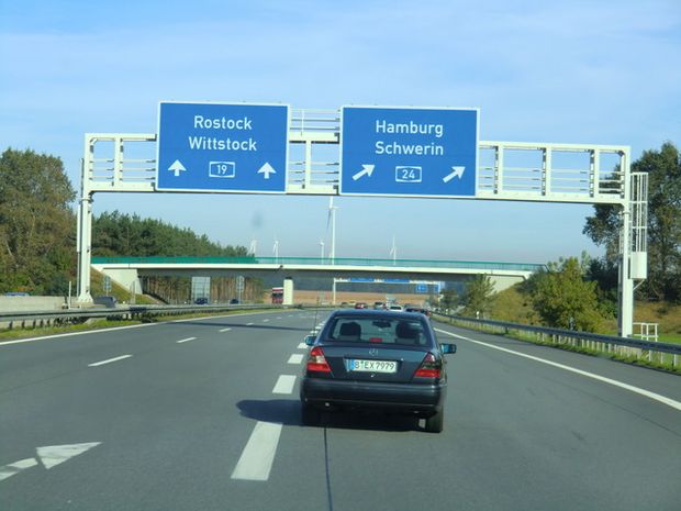 Scharfenbergstraßenbrücke / A 24 Berlin - Hamburg
