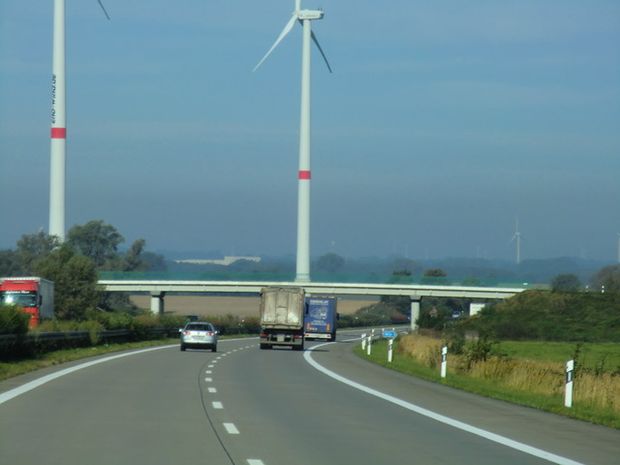 Neu Krüssower Wegbrücke / A 24 Autobahn Berlin - Hamburg