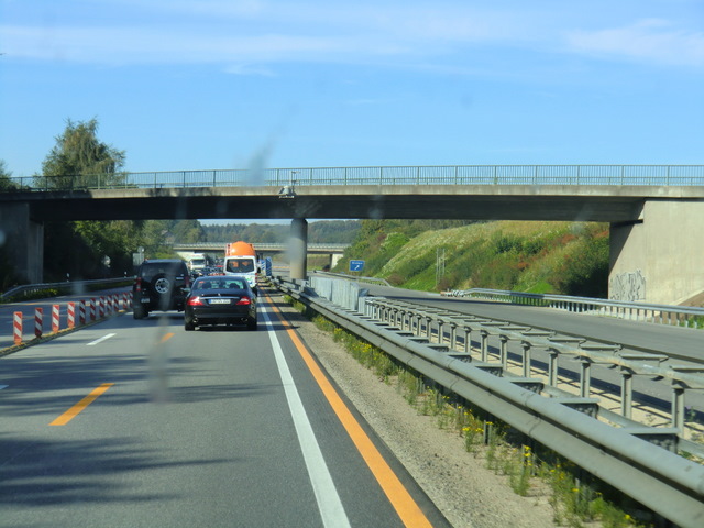 K 80 Tangentenringstraßenbrücke / A 24 Autobahn Berlin - Hamburg