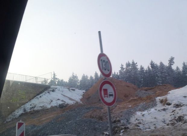 Straßenbrücke Lupinenweg / A 9 Autobahn Berlin - München